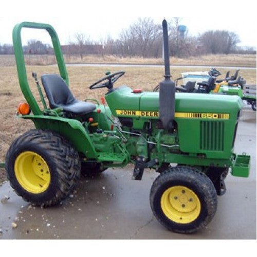 550, 554, 5055B, 600, 604, 650, 654, 700, 704 John Deere Tractor - (TM701619) Technical Service Manual