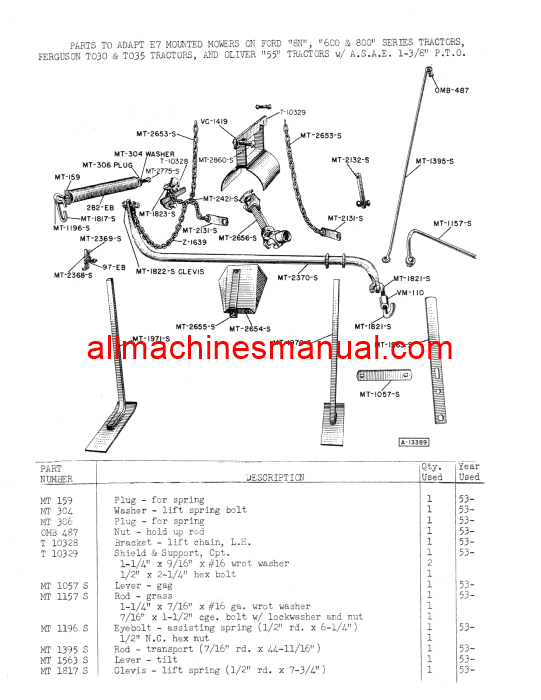 Case IH E-7, EH-7, EHN-7, EV-7, EVAS-7, EDSC-7 Tractor Pdf Parts Manual B704