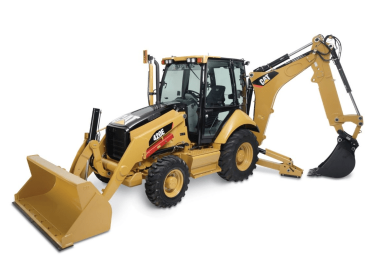 Caterpillar 420E Backhoe Loader (SN: KMW) Schematic Manual Download