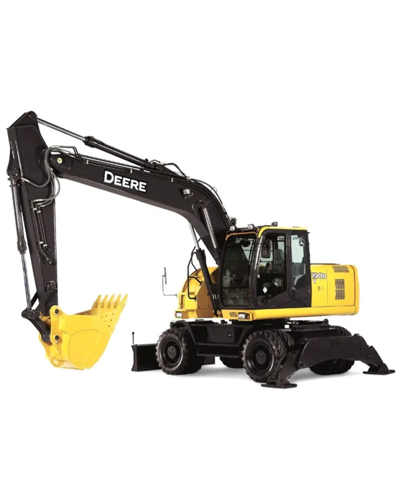 John Deere 190DW Wheeled Excavators Service Repair Manual (TM10543)