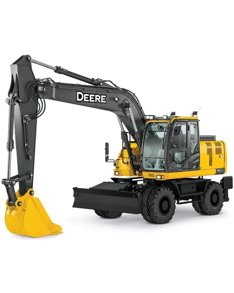 John Deere 190GW (SN. from F052002) Wheeled Excavators Service Repair Manual (TM14308X19)