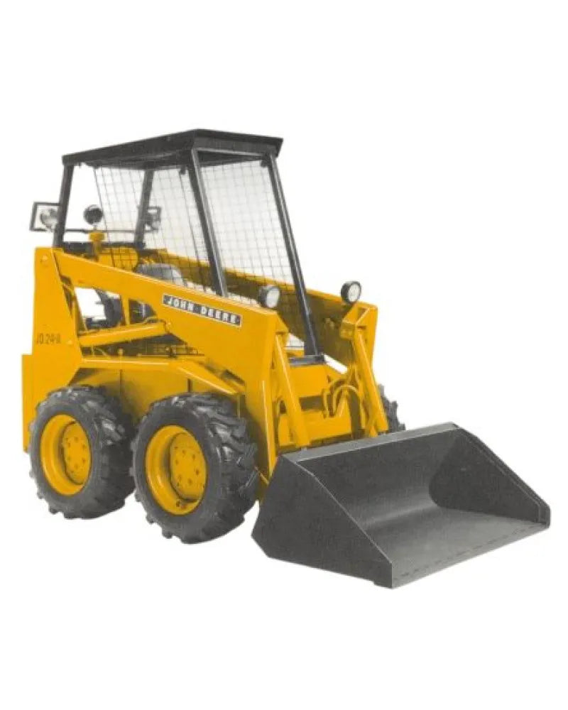 John Deere 24A and JD24A Skid Steer Loader Service Technical Manual (TM1157)