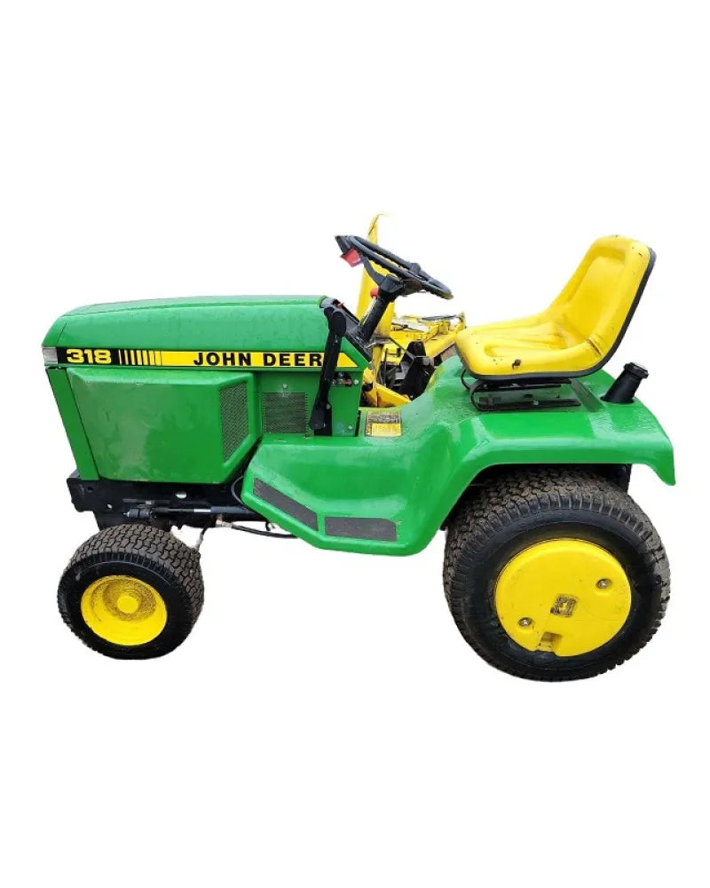 John Deere 316, 318 and 420 Lawn and Garden Tractor Service Technical Manual (TM1590)