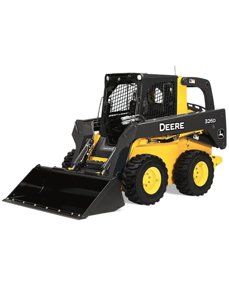 John Deere 326D, 328D and 332D Skid Steer Loader with Manual Control Operation and Test Manual (TM11430)