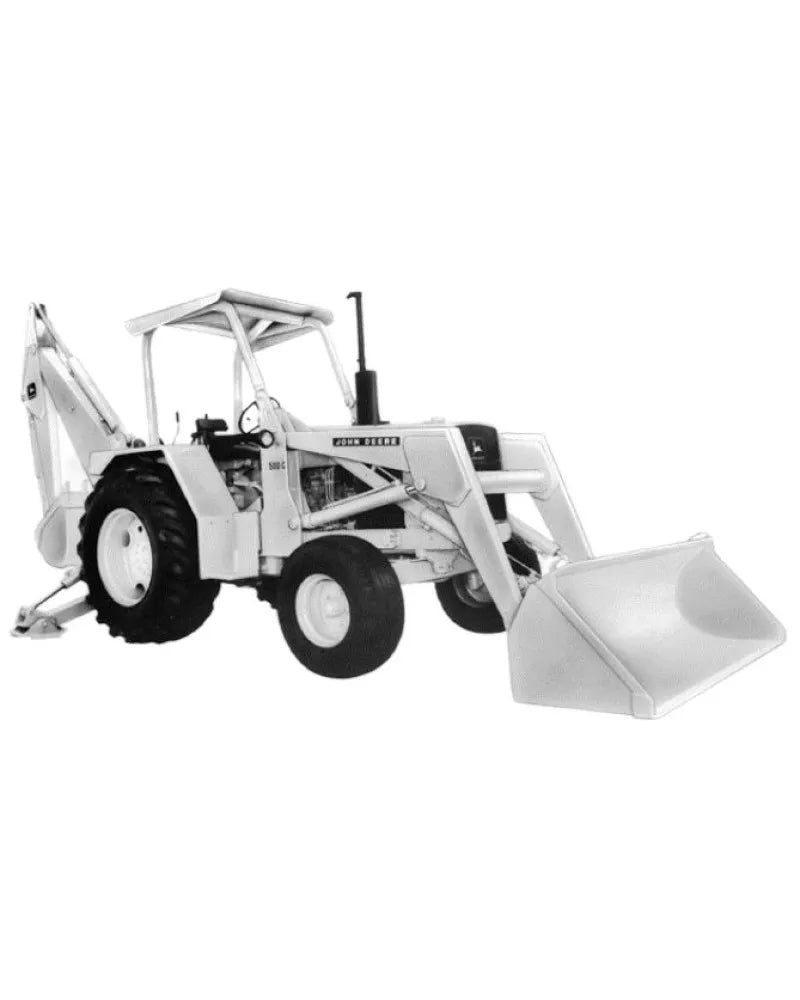 John Deere 500C Backhoe Loaders Service Technical Manual (TM1038)