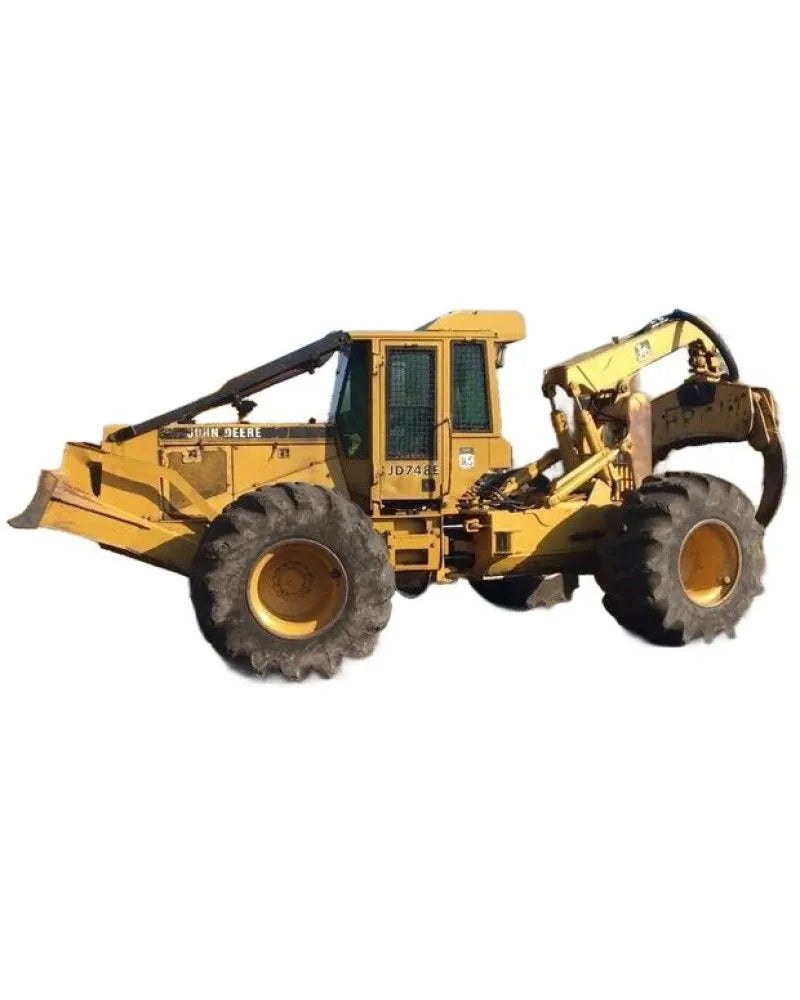 Service Repair Manual - John Deere 540E, 640E, 740E Skidder, 548E, 648E and 748E Grapple Skidder (TM1486)