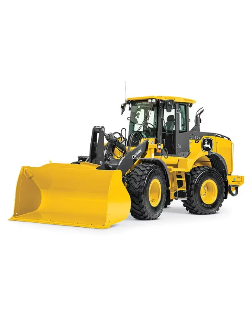 John Deere 624 P-Tier (SN. L_10283-15417) 4WD Wheel Loader Service Repair Manual (TM14498X019)