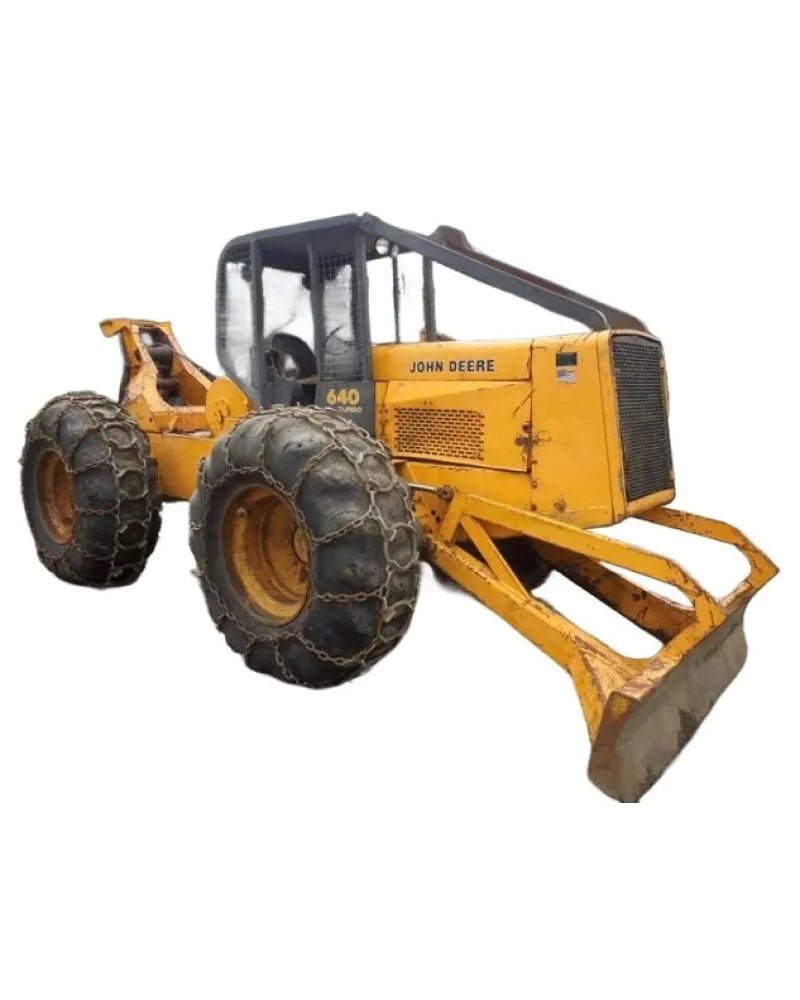 Technical Manual - John Deere 640 Skidder and 640 Grapple Skidder (TM1124)