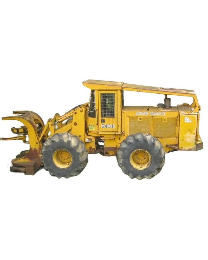 Operation and Test Manual - John Deere 643D Wheeled Feller Buncher (TM1481)