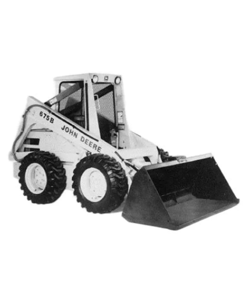 John Deere 675 and 675B Skid Steer Loader Service Technical Manual (TM1374)