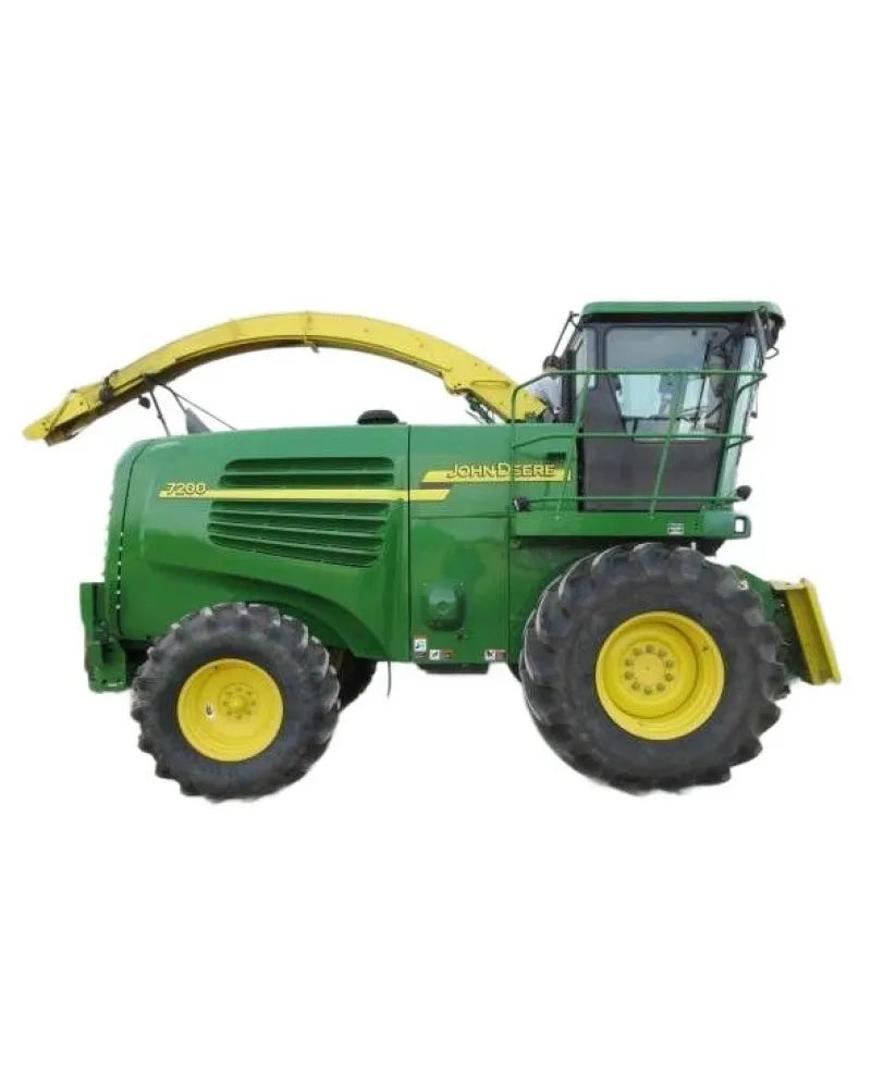 John Deere 7200, 7300, 7400, 7500, 7700 and 7800 Self-Propelled Forage Harvester Operation and Test Manual (TM4670)