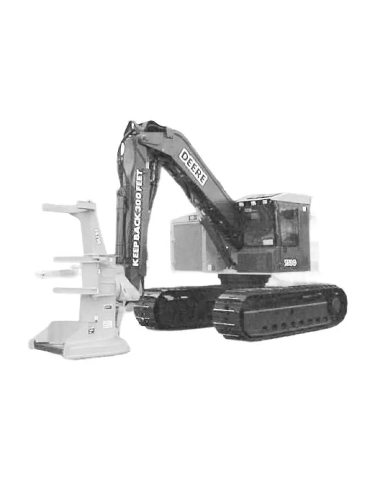 John Deere 753G and TimberJack 608S Tracked Feller Bunchers (SN: 134462-) Operation and Test Manual (TM10280)