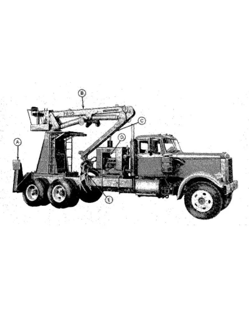 Technical Manual - John Deere 7610 and 7620 Knuckleboom Loader(TM1146)