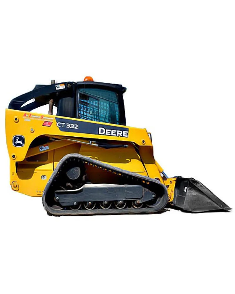 John Deere CT332 Compact Track Loader and 332 Skid Steer Loader Operation and Test Manual (TM2211)