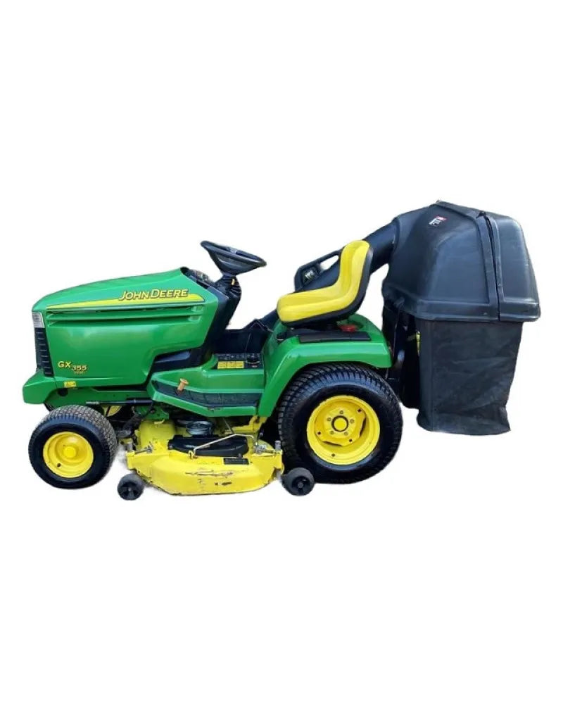 John Deere GX355 (SN: 105001-) Lawn Tractor Service Technical Manual (TM1974)