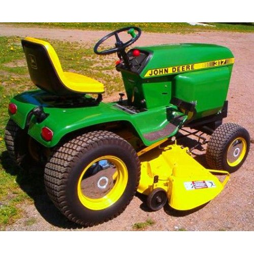 Download - John Deere Hydrostatic Tractor Type 317 All Inclusive Technical Service Manual TM1208