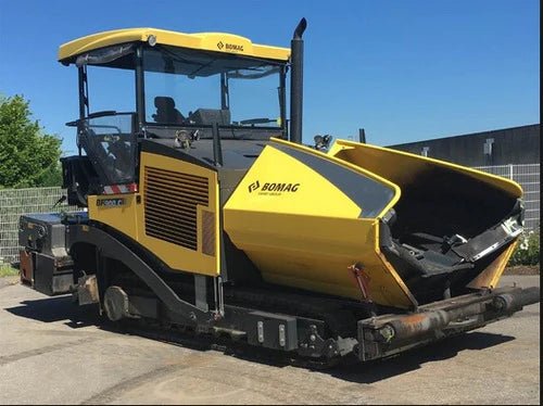 Bomag BF 222 C Asphalt Paver Pdf Parts Catalog Manual