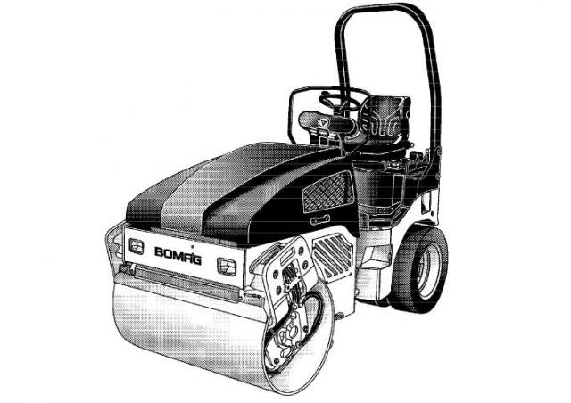 Bomag BW 120 AC-3 Combination Roller Pdf Parts Catalog Manual