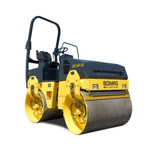 Bomag BW 130 AD Tandem Vibratory Roller Pdf Parts Catalog Manual 101650000101  -> 101650001184 (00810020)