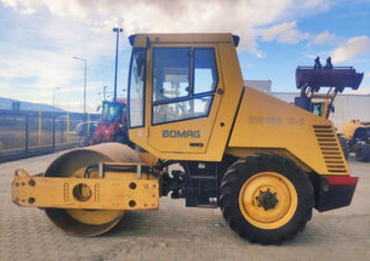 Bomag BW 156 PDH-3 USA Single Drum Vibratory Roller Pdf Parts Manual 101581051001  -> 101581059999 (00815505)