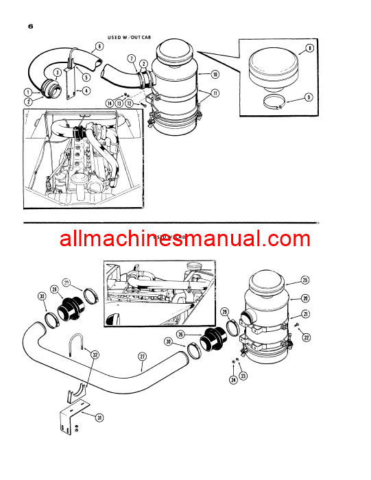 Download Case IH 1200 Traction King Tractor Parts Manual A993