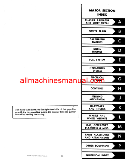 Download Case IH 1256 & 21256 Tractor Parts Manual TC-128