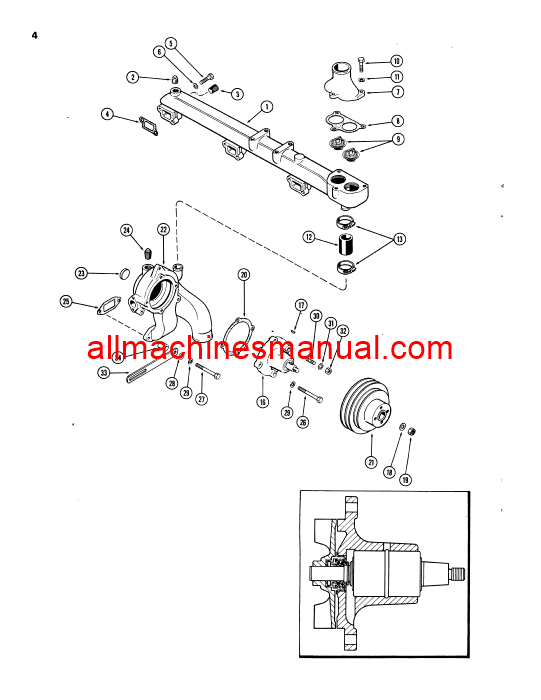 Download Case IH 1470 Tractor Parts Manual D1110