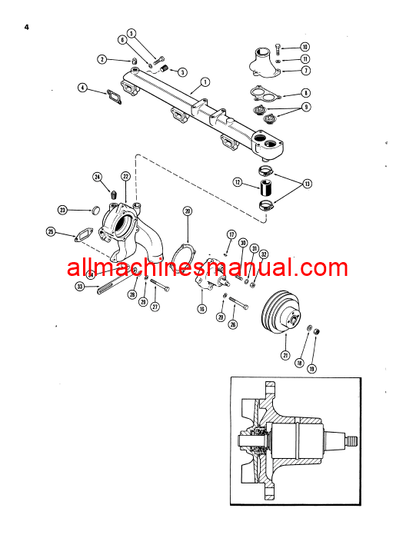 Download Case IH 1470 Tractor Parts Manual D1110