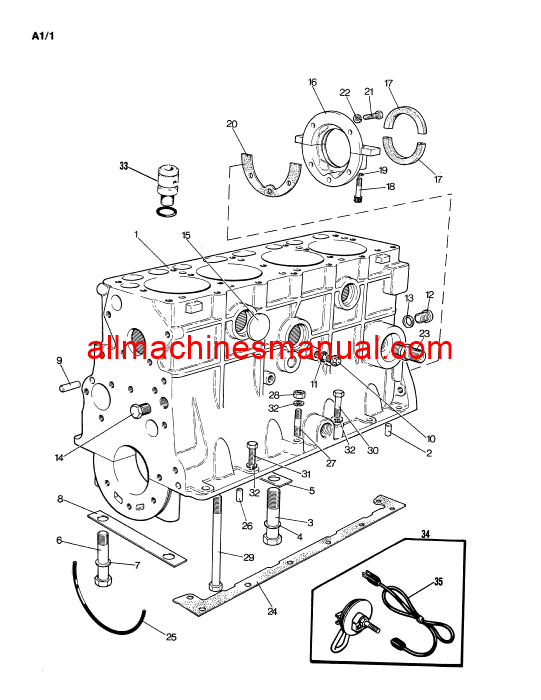 Download Case IH 1490 Tractor Parts Manual 8-1660