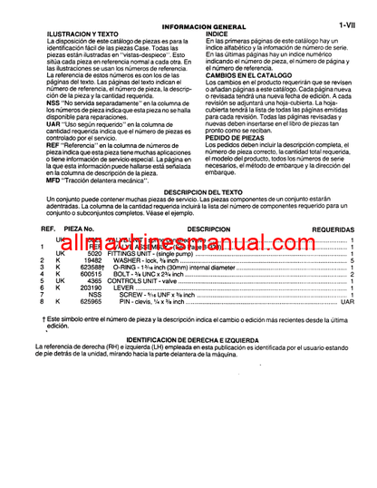 Download Case IH 1494 Tractor Parts Manual 8-2213