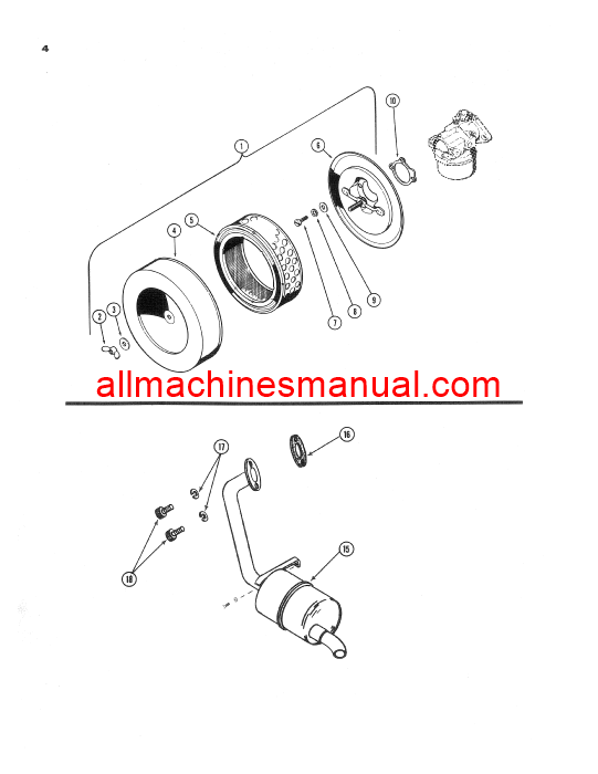 Download Case IH 150 and 190 Garden Tractor Parts Manual A977