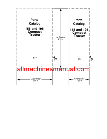 Download Case IH 155, 195 Tractor Parts Manual 997