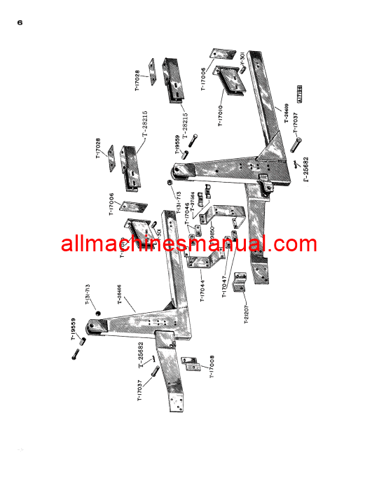 Download Case IH 190 Series Front End Loaders Tractor Parts Manual B780