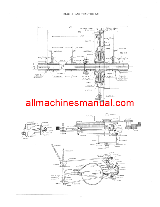 Download Case IH 20-40 Tractor Parts Manual 113