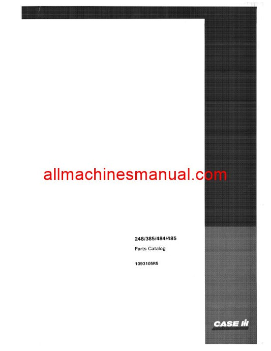 Download Case IH 248, 385,484, 485 Diesel Tractor Parts Manual 1093105R5