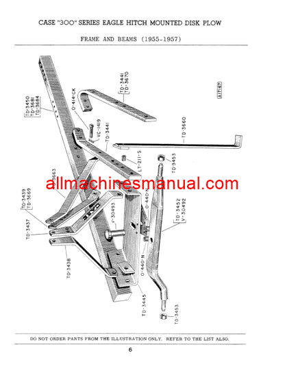 Download Case IH 301, 302, 302 MTEA Tractor Parts Manual A548