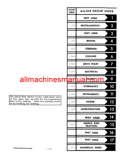 Case IH 3388, 3588, 3788 Tractor Pdf Parts Manual TC-190