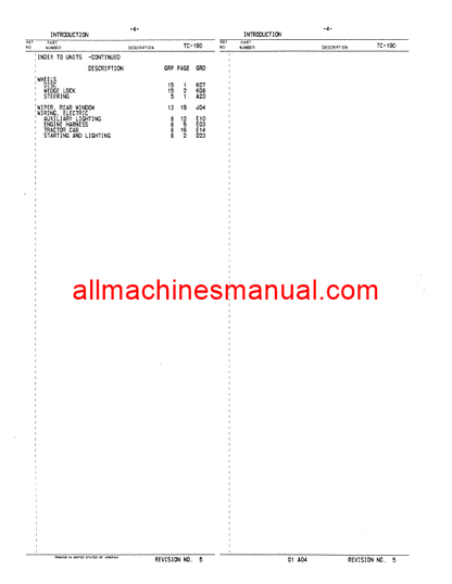 Case IH 3388, 3588, 3788 Tractor Pdf Parts Manual TC-190