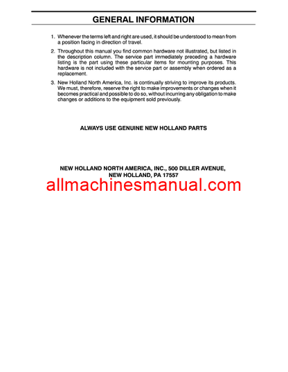 Download Case IH 340A, 340B, 445A, 450, 540, 545 Tractor Parts Manual 87036356