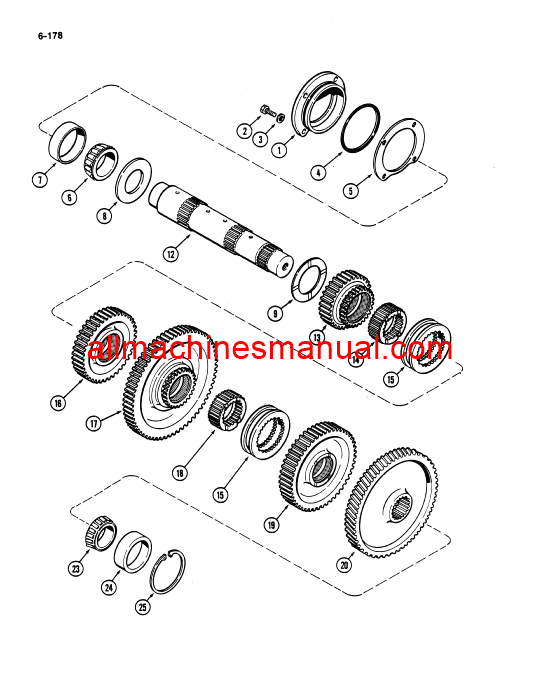 Case IH 4494 Tractor Pdf Parts Manual 8-2322