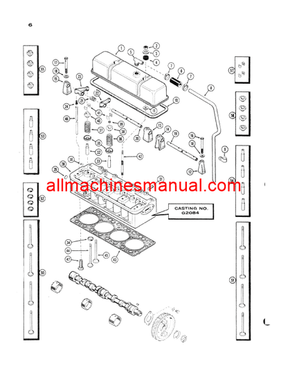 Download Case IH 450 Crawler Tractor Parts Manual B930