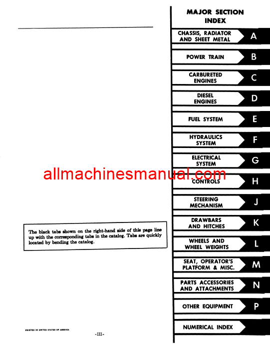 Download Case IH 656, 2656 Tractor Parts Manual TC-124