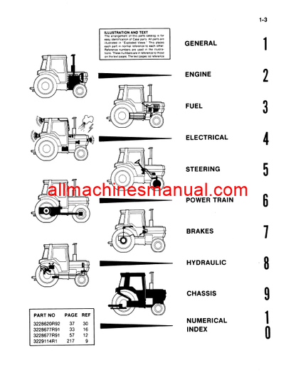 Download Case IH 685 Tractor Parts Manual 8-3362