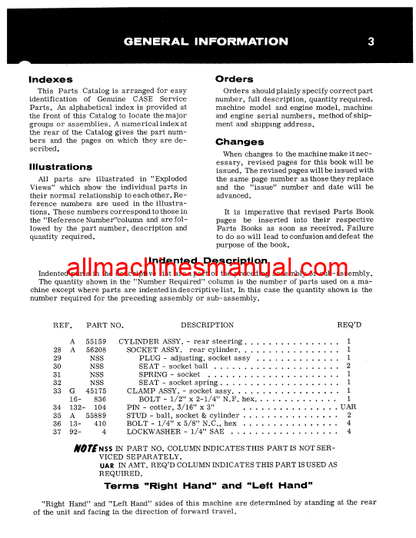 Download Case IH 970 Tractor Parts Manual B1117