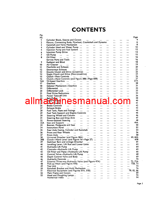 Download Case IH 990 A & B Implematic David Brown Tractor Parts Manual 9-39408