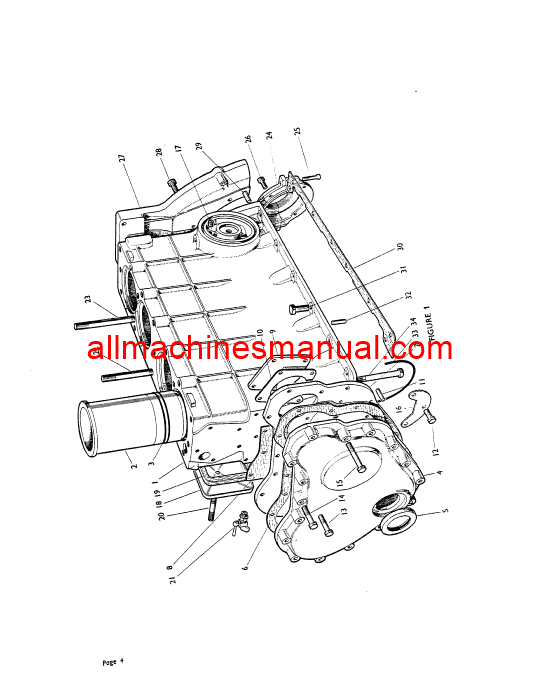 Download Case IH 990 A & B Implematic David Brown Tractor Parts Manual 9-39408