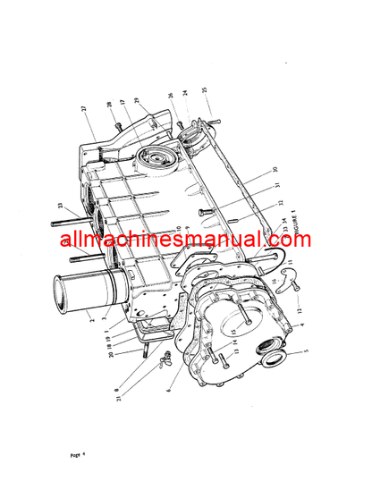 Download Case IH 990 A & B Implematic David Brown Tractor Parts Manual 9-39408