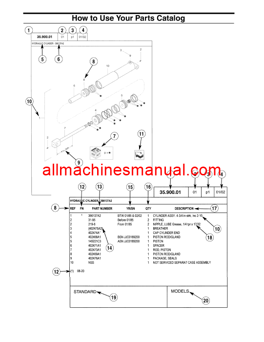 Case IH Farmall40, Farmall45, Farmall50 CVT Compact Tractor Pdf Parts Manual 84136481