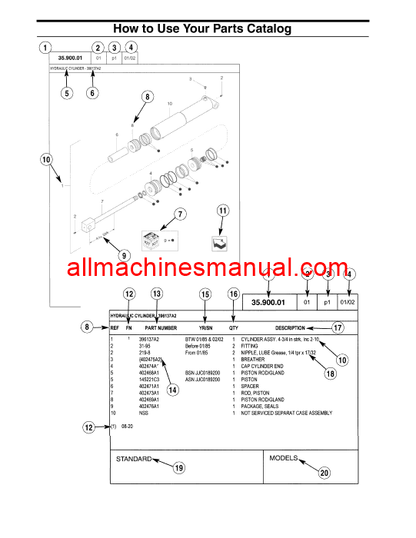 Case IH Farmall40, Farmall45, Farmall50 CVT Compact Tractor Pdf Parts Manual 84136481