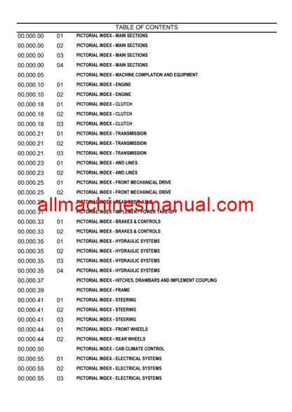 Case IH Farmall 65C Tier 4A Tractor Pdf Parts Manual 696070202PC